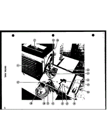 02 - Control Panel parts for Amana Air Conditioner 215-3DH from AppliancePartsPros.com