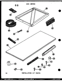 13 - Installation Kit Parts parts for Amana Air Conditioner 215-3NE / P5465568R from AppliancePartsPros.com