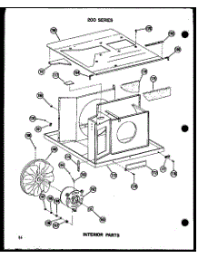 07 - Interior Parts parts for Amana Air Conditioner 215D-3JM / P5465545R from AppliancePartsPros.com