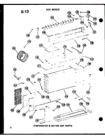 07 - Evap & Action Air Parts parts for Amana Air Conditioner 215D-3JM / P5465577R from AppliancePartsPros.com