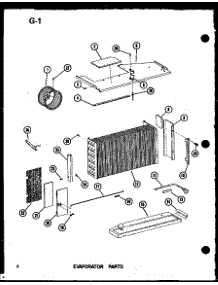 03 - Evap Parts parts for Amana Air Conditioner 218-3EWS / P5541780R from AppliancePartsPros.com