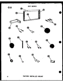 06 - Factory Installed Mount parts for Amana Air Conditioner 218-3JM / P5541723R from AppliancePartsPros.com