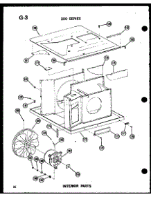 06 - Interior Parts parts for Amana Air Conditioner 218-3W / P5541730R from AppliancePartsPros.com