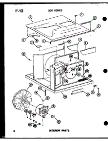 07 - Interior Parts parts for Amana Air Conditioner 2185NH / P5541711R from AppliancePartsPros.com