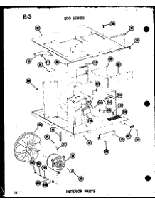 07 - Interior Parts parts for Amana Air Conditioner 218D5R / P5541750R from AppliancePartsPros.com