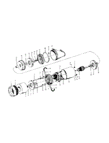 04 - Motor Assembly parts for Hoover Vacuum 2210 from AppliancePartsPros.com