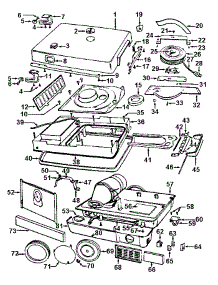 02 - Cordreel, Mainhousing parts for Hoover Vacuum 2260 from AppliancePartsPros.com