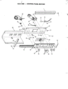 02 - Control Panel parts for Jenn-Air Oven 2555ENB from AppliancePartsPros.com