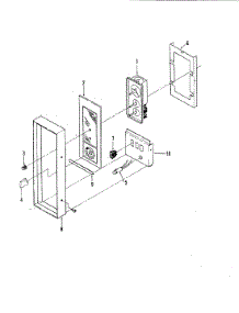 03 - Control Panel parts for Magic Chef Range 28FS-7CXW-94 from AppliancePartsPros.com