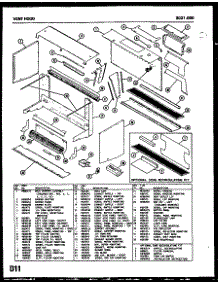 02 - Eventhood parts for Amana Microwave 3021.000 from AppliancePartsPros.com