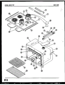 04 - Oven parts for Amana Microwave 3021.000 from AppliancePartsPros.com