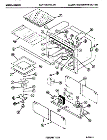 04 - Page 1 parts for Amana Microwave 621.001 from AppliancePartsPros.com
