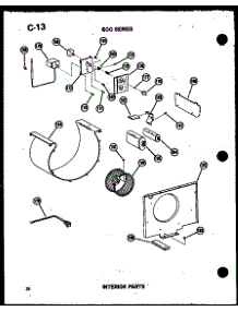 09 - Interior Parts parts for Amana Air Conditioner 621-5J / P5472052R from AppliancePartsPros.com