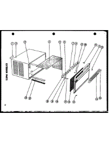 03 - Page 7 parts for Amana Air Conditioner 624-3F from AppliancePartsPros.com