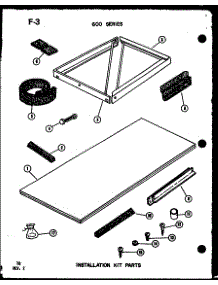06 - Installation Kit Parts parts for Amana Air Conditioner 6243L / P6711930R from AppliancePartsPros.com