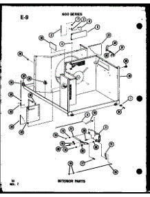 07 - Interior Parts parts for Amana Air Conditioner 6243L / P6711930R from AppliancePartsPros.com