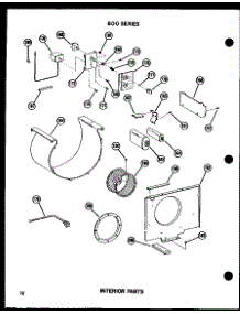 09 - Interior Parts parts for Amana Air Conditioner 628-3J / P5430255R from AppliancePartsPros.com