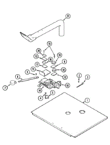 07 - Internal Controls parts for Jenn-Air Range 629.46965 from AppliancePartsPros.com