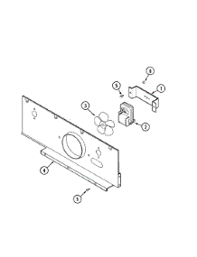 02 - Blower Motor-Cooling parts for Jenn-Air Range 629.46969 from AppliancePartsPros.com
