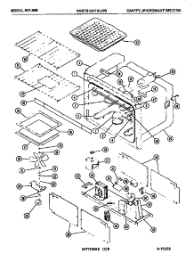 04 - Page 1 parts for Amana Range 631.006 from AppliancePartsPros.com