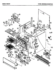 03 - Page 1 parts for Amana Range 650.001 from AppliancePartsPros.com