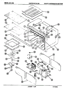 04 - Page 1 parts for Amana Range 651.002 from AppliancePartsPros.com