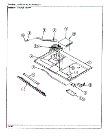 05 - Internal Controls parts for Admiral Range 666WJ-THVW from AppliancePartsPros.com