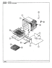 02 - Control System (671Xh-K) parts for Admiral Range 671AH-K from AppliancePartsPros.com
