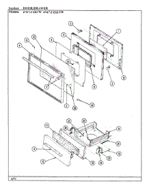 03 - Control System parts for Admiral Range 674AJ-EKW from AppliancePartsPros.com