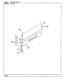 04 - Door / Drawer parts for Admiral Range 674AJ-EKW from AppliancePartsPros.com