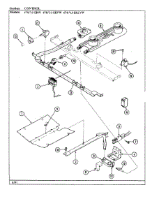 05 - Oven parts for Admiral Range 674WJ-EKLVW from AppliancePartsPros.com