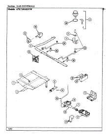 05 - Oven parts for Admiral Range 675AM-KSVW from AppliancePartsPros.com