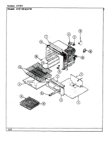 03 - Control System parts for Admiral Range 675WM-KSVW from AppliancePartsPros.com