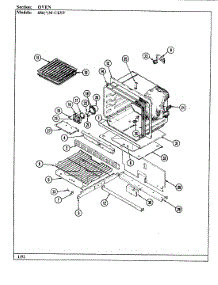 06 - Oven parts for Admiral Range 686AM-CKSV from AppliancePartsPros.com