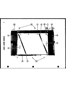 08 - Window Mount Parts parts for Amana Air Conditioner 6-P from AppliancePartsPros.com
