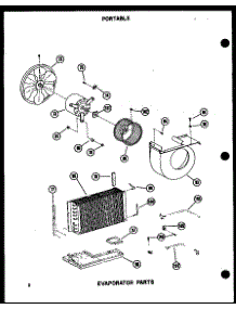 05 - Evap Parts parts for Amana Air Conditioner 6P-2AMW / P5497209R from AppliancePartsPros.com