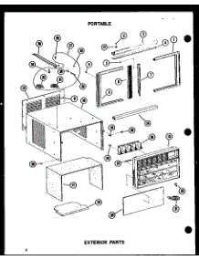 06 - Exterior Parts parts for Amana Air Conditioner 6P-2NHW / P5497310R from AppliancePartsPros.com