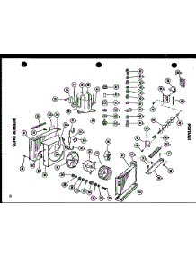 02 - Interior Parts parts for Amana Air Conditioner 6-SPH / P5435810R from AppliancePartsPros.com