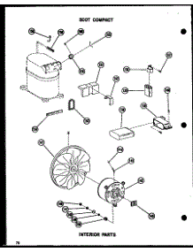 05 - Interior Parts parts for Amana Air Conditioner 7-2JM / P5433664R from AppliancePartsPros.com