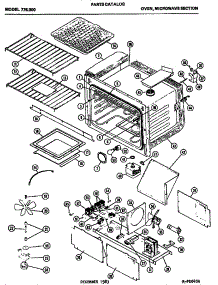 04 - Page 1 parts for Amana Range 776.000 from AppliancePartsPros.com