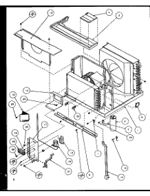 03 - Page 3 parts for Amana Air Conditioner 7P2MW / P1114114R from AppliancePartsPros.com