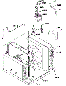 02 - Compressor & Tubing Arrangements parts for Amana Air Conditioner 7P2MY / P1162305R from AppliancePartsPros.com