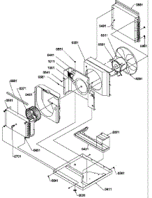 02 - Chassis parts for Amana Air Conditioner 7QZ21RC1 / P1209704R from AppliancePartsPros.com