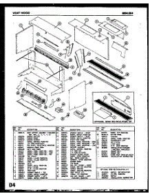 02 - Vent Hood parts for Amana Microwave 8094.004 from AppliancePartsPros.com