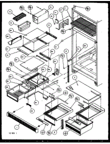 07 - Page 4 parts for Amana Refrigerator 85181W / P1117105W W from AppliancePartsPros.com