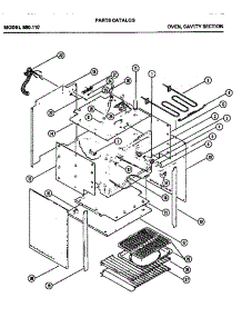 03 - Page 1 parts for Amana Range 880.110 from AppliancePartsPros.com