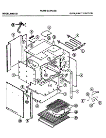 03 - Page 1 parts for Amana Range 880.120 from AppliancePartsPros.com
