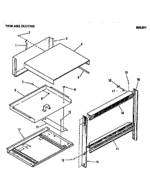 02 - Page 2 parts for Amana Microwave 890.001 from AppliancePartsPros.com