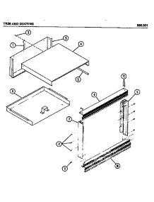 02 - Page 2 parts for Amana Microwave 890.301 from AppliancePartsPros.com