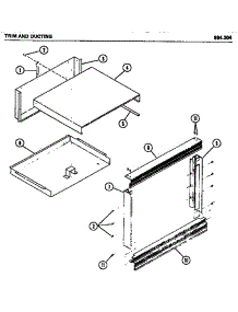02 - Page 2 parts for Amana Microwave 894.304 from AppliancePartsPros.com